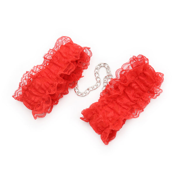 Polyester Lace Ankle Cuffs Restraints