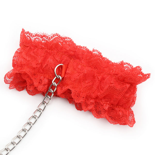 Polyester Lace Ankle Cuffs Restraints