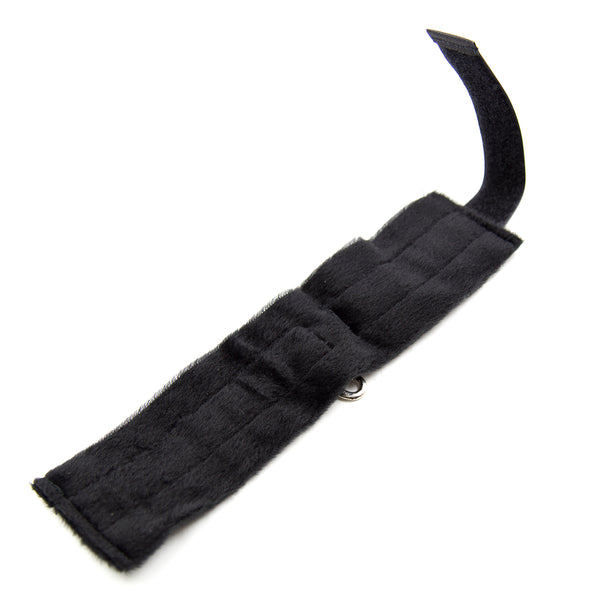 Short Velvet Bed Bondage Restraints