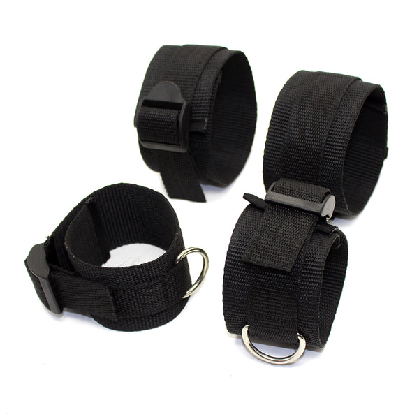 Nylon Bed Bondage Restraints Kit (Without Hook)