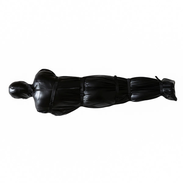 Combinaison avec bretelles Spandex Pu SM Play