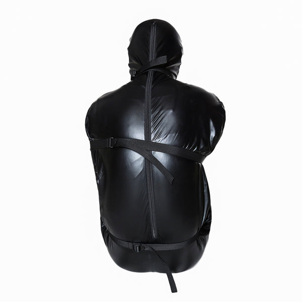 Combinaison avec bretelles Spandex Pu SM Play