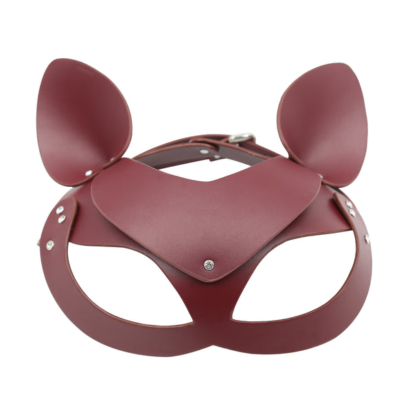 Eye Mask Leather BDSM Toy