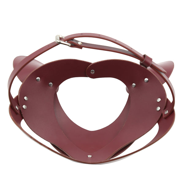 Eye Mask Leather BDSM Toy