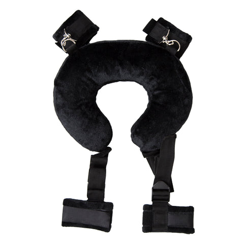 Sex Pillow With Ankle Restraints