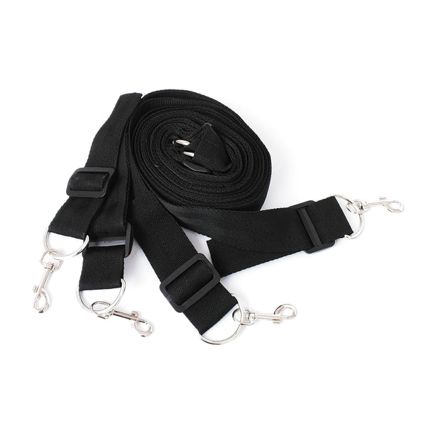 Nylon Long Velvet Bed Bondage Restraints