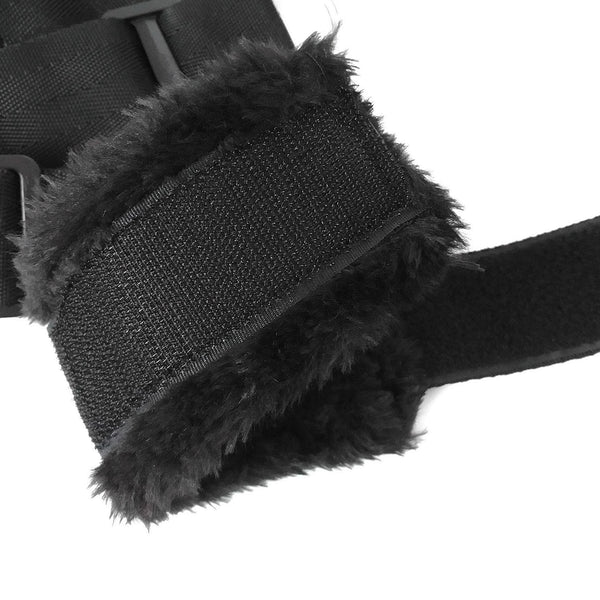 Nylon Long Velvet Bed Bondage Restraints