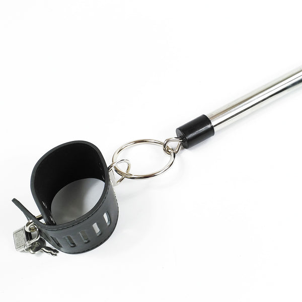 Barre d'écartement de bondage en métal avec attaches