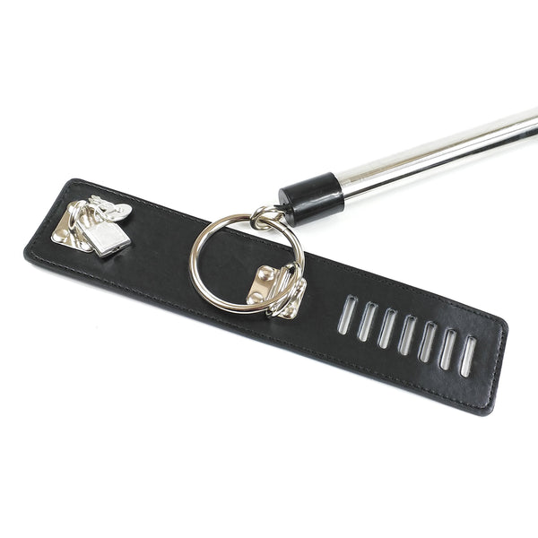 Barre d'écartement de bondage en métal avec attaches