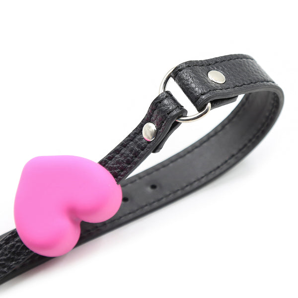 Mouth Ball Gag Sex Play  with Pu Silicone Metal Accessories Adult