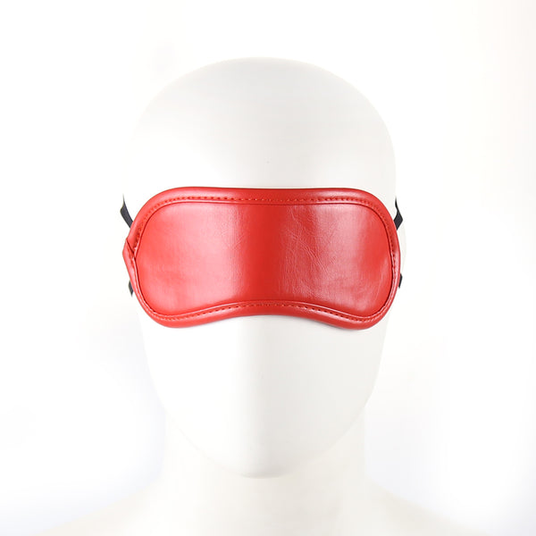 Blindfold  Polyester SM Adult Play Sex Game Red Black