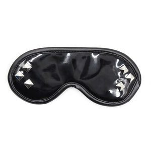 Eye Mask Pu Black SM Adult Play Toys
