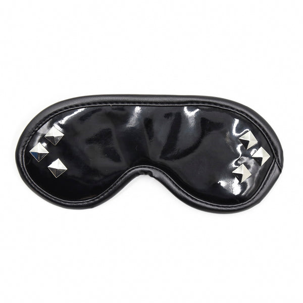 Eye Mask Pu Black SM Adult Play Toys