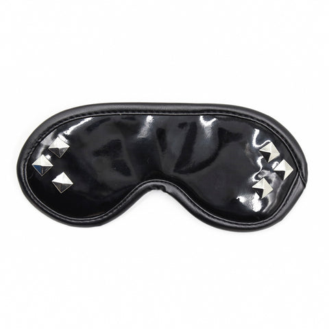 Eye Mask Pu Black SM Adult Play Toys