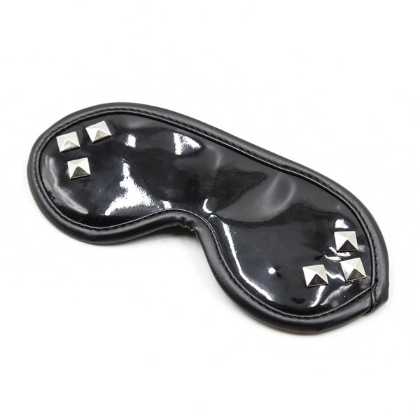 Eye Mask Pu Black SM Adult Play Toys