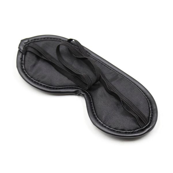 Eye Mask Pu Black SM Adult Play Toys