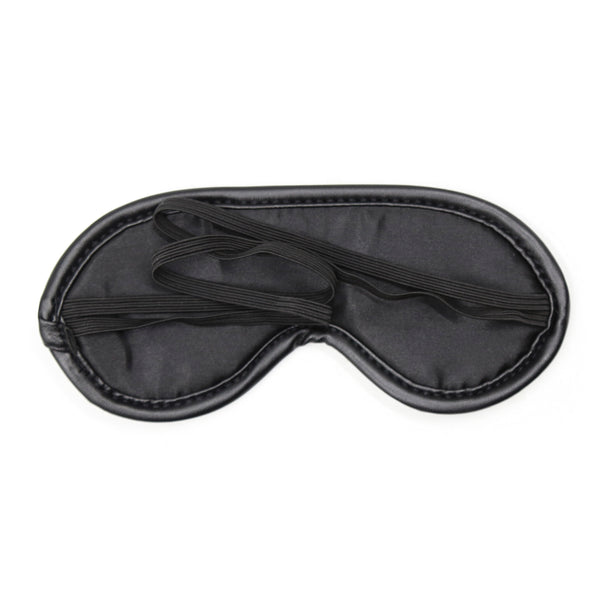 Eye Mask Pu Black SM Adult Play Toys