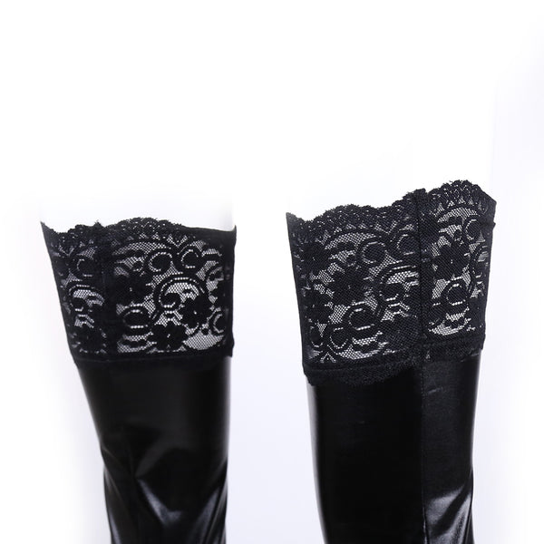 Collant en dentelle avec élasthanne antidérapant SM Play