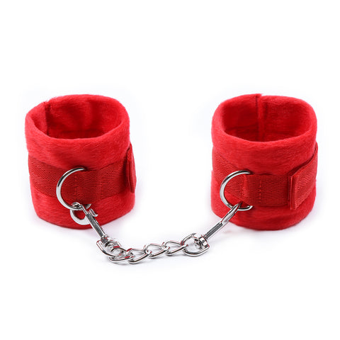 Nylon Velveteen Fur Lined Ankle Cuffs