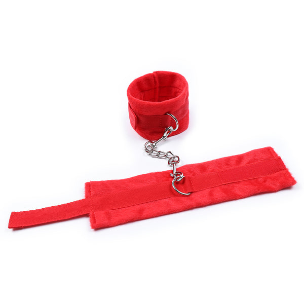 Nylon Velveteen Fur Lined Ankle Cuffs