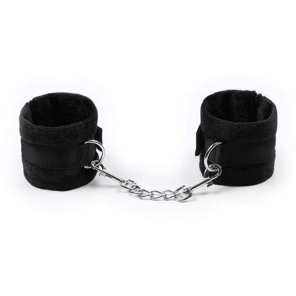 Nylon Velveteen Fur Lined Ankle Cuffs