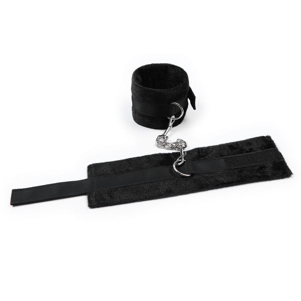 Nylon Velveteen Fur Lined Ankle Cuffs