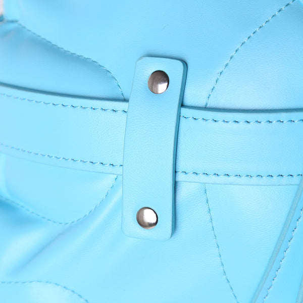 Fully Enclosed Hood SM Toys Sex Adult Confinement Haze Blue