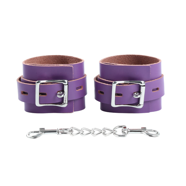 Menottes de cheville en cuir