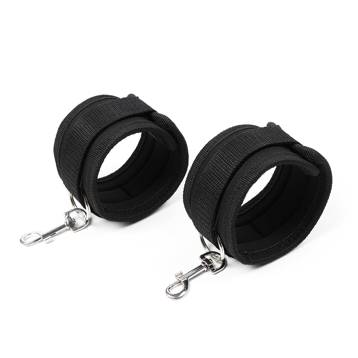 Neoprene Ankle Cuffs With Metal Accessories