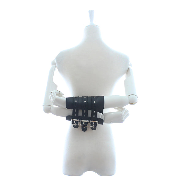 PU Wrist Restraints With Metal Accessories