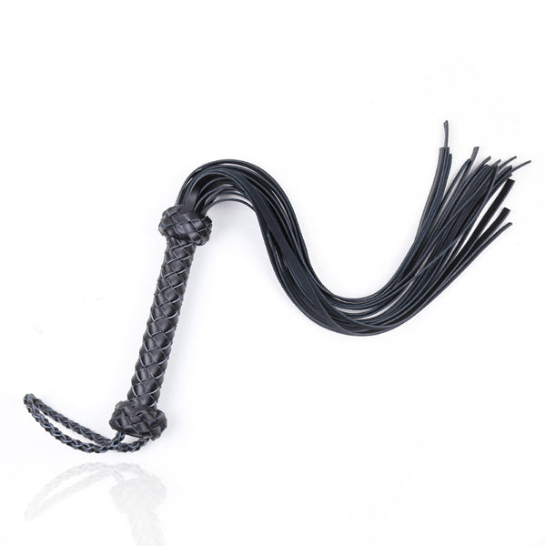 Fouet en cuir de 71,5 cm pour jeux pour adultes