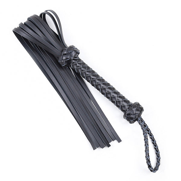 Fouet en cuir de 71,5 cm pour jeux pour adultes
