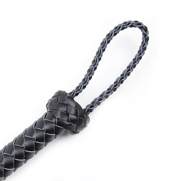 Fouet en cuir de 71,5 cm pour jeux pour adultes