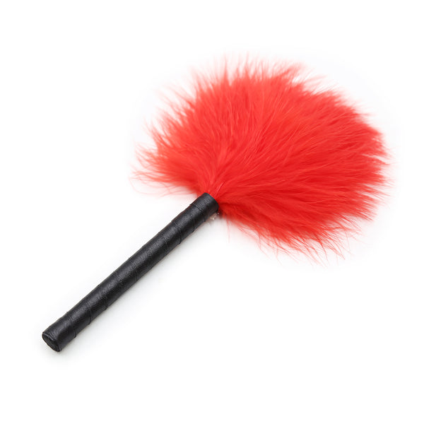 Feather Tickler With Plastic Handle