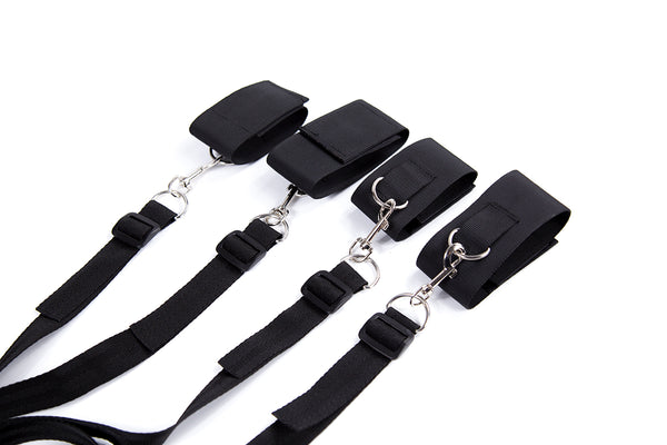Nylon Bed Bondage Restraints Kit(With Hook)