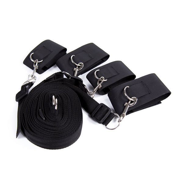 Nylon Bed Bondage Restraints Kit(With Hook)