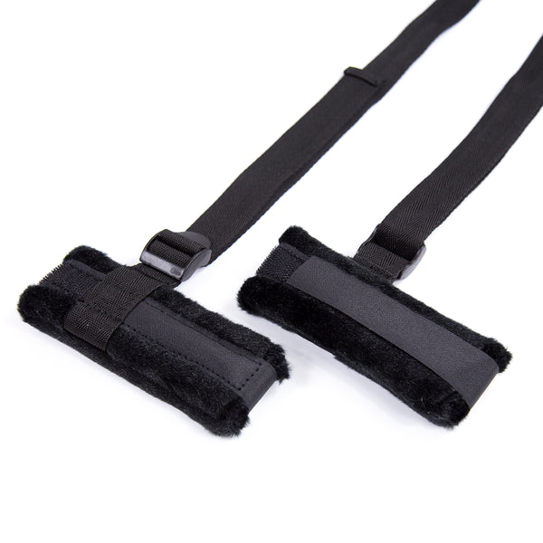 Nylon Sex Pillow with Handcuff