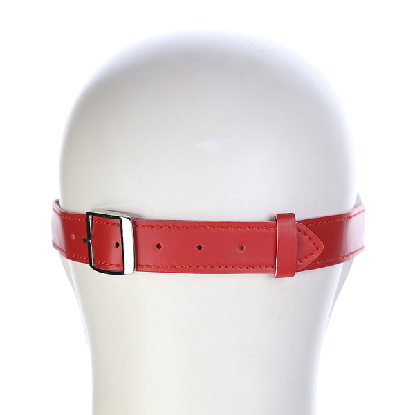 Blindfold Pu SM Red Adult Play  Sex Good