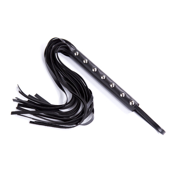 Flogger clouté de 60 cm pour le plaisir sexuel