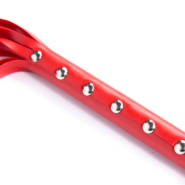 Flogger clouté de 60 cm pour le plaisir sexuel