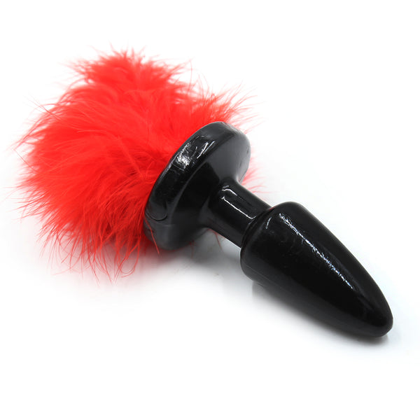Rabbit Tail  with TPR Plug