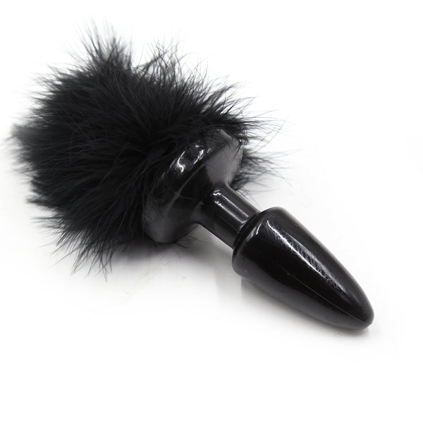 Rabbit Tail  with TPR Plug