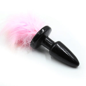 Rabbit Tail  with TPR Plug