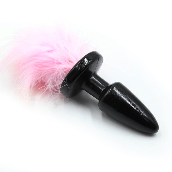 Rabbit Tail  with TPR Plug