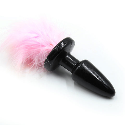 Rabbit Tail  with TPR Plug