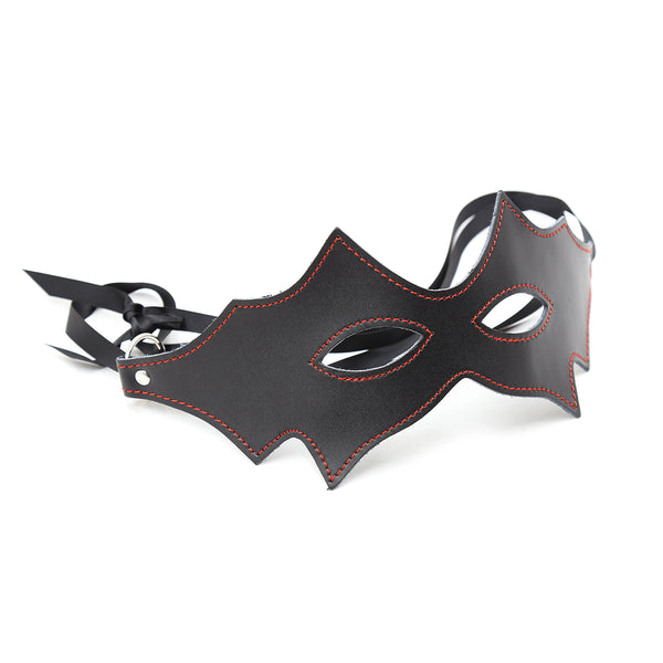 Polyester Blindfold  Leather SM Adult Play Sex Game