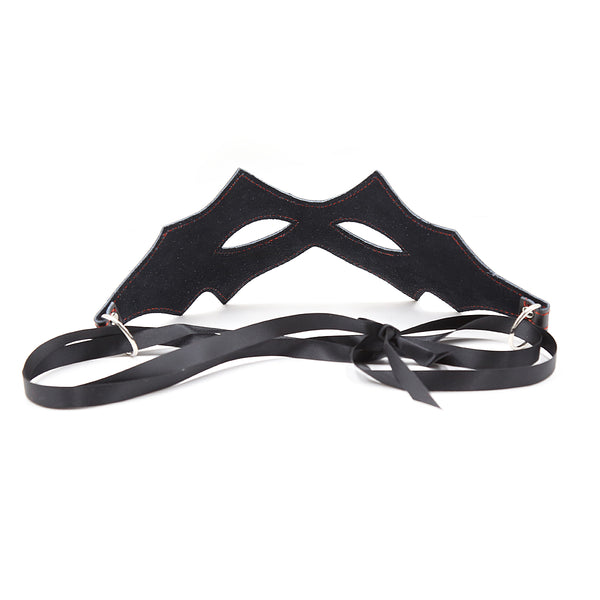 Polyester Blindfold  Leather SM Adult Play Sex Game