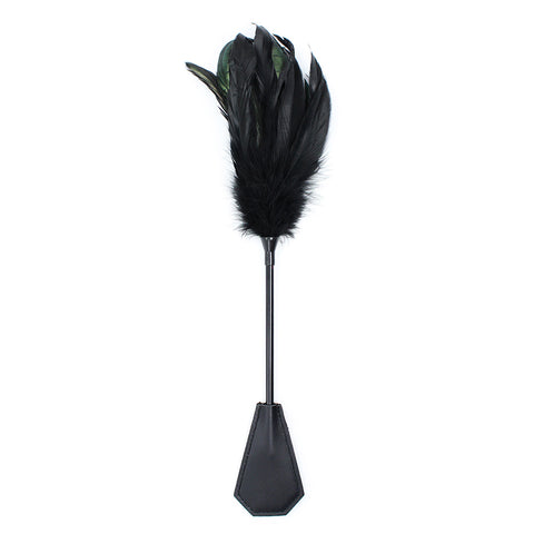 Plume chatouilleuse pour adulte avec poignée en PU