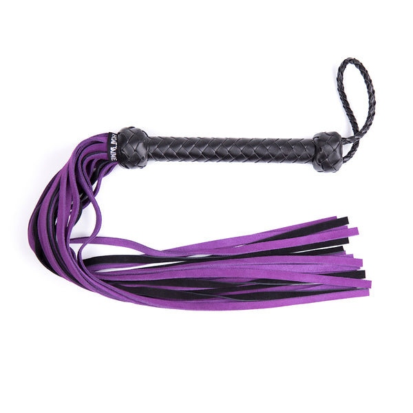 Flogger en cuir pour jeu BDSM