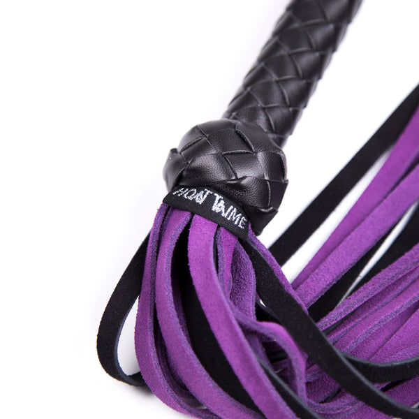 Flogger en cuir pour jeu BDSM